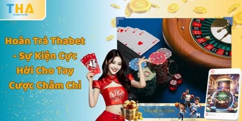 Hoàn Trả Thabet - Sự Kiện Cực Hời Cho Tay Cược Chăm Chỉ 3 Hoàn Trả Thabet - Sự Kiện Cực Hời Cho Tay Cược Chăm Chỉ